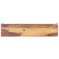 Vidaxl Klop 160 cm iz trdnega palisandra