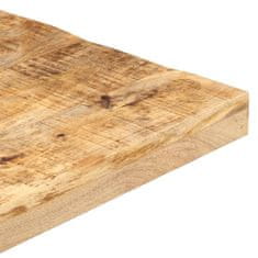 Vidaxl Bistro mizica kvadratna 60x60x75 cm robusten mangov les