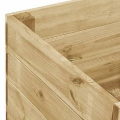 Vidaxl Visoka greda 100x50x97 cm impregnirana borovina