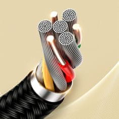 Joyroom stereo audio aux kabel 3,5 mm mini jack 1 m temno moder (sy-10a1)