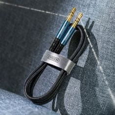 Joyroom stereo audio aux kabel 3,5 mm mini jack 1 m črn (sy-10a1)