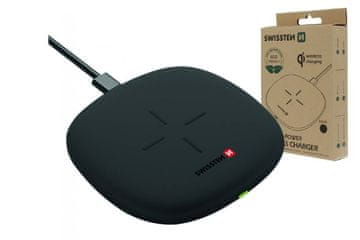 SWISSTEN Brezžični polnilec, 10 W, ekološko pakiranje
