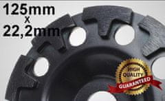 Kraft&Dele Diamantna plošča za brušenje 125mm – T oblika