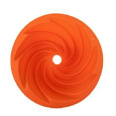Model za potico Flower, silikonski, oranžen