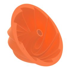 Model za potico Flower, silikonski, oranžen