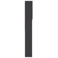 Vidaxl Omara za pralni stroj siva 64x25,5x190 cm