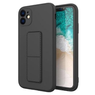 MG Kickstand silikonski ovitek za Oppo Reno 4 4G/5G, črna