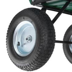 tectake Ročni voziček Tummi z zračnimi pnevmatikami, nosilnost 300 kg