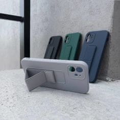 MG Kickstand silikonski ovitek za Samsung Galaxy S21 Plus 5G, roza