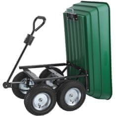 tectake Ročni voziček Tummi z zračnimi pnevmatikami, nosilnost 300 kg