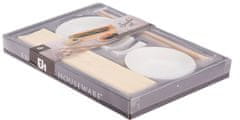 EXCELLENT Set za suši iz porcelana / bambusa 7 kosov bela KO-278000190bila