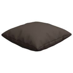Vidaxl Okrasne blazine 4 kosi taupe 60x60 cm blago