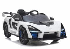 shumee Beli baterijski avto McLaren Senna