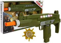 shumee Zvočna svetlobna značka Military Set Gun 37 cm