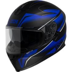 iXS 1100 2.3 motoristična čelada, črno-modra, 2XL