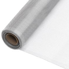 Vidaxl Aluminijasta mreža 60x500 cm srebrna