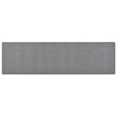 Vidaxl Tepih tekač temno siv 80x300 cm