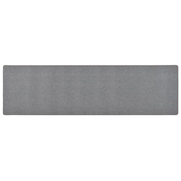 Vidaxl Tepih tekač temno siv 80x300 cm