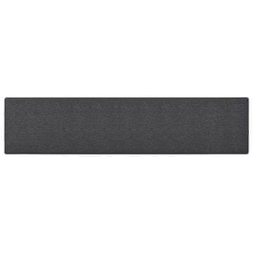 Vidaxl Tepih tekač antraciten 80x400 cm