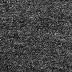 Vidaxl Tepih tekač antraciten 80x400 cm