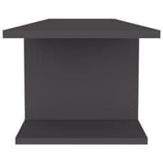 Vidaxl Stenska TV omarica siva 103x30x26,5 cm