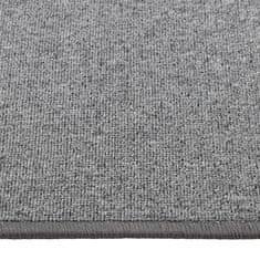 Vidaxl Tepih tekač temno siv 80x300 cm
