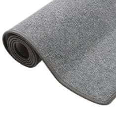 Vidaxl Tepih tekač temno siv 80x300 cm