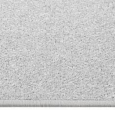 Vidaxl Tepih tekač svetlo siv 50x150 cm