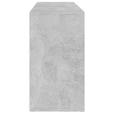 Vidaxl Klop za shranjevanje čevljev siva 103x30x54,5 cm iverna plošča