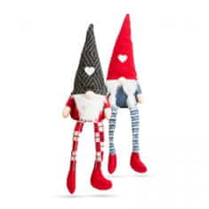 Family Christmas Božični skandinavski škrat Gnome z nogami 2 vrsti 50cm