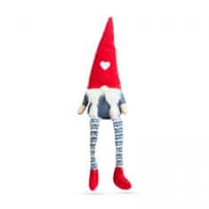 Family Christmas Božični skandinavski škrat Gnome z nogami 2 vrsti 50cm