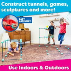 Netscroll 72-delni konstrukcijski set za otroke, igrače za otroke, darila, ideja za darila, darila za otroke, BuildPlay
