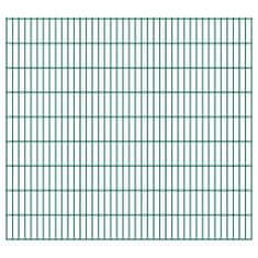 shumee 2D ograjni paneli, 2,008 x 1,83 m, 28 m, zeleni