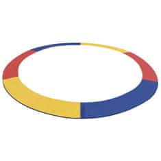 Vidaxl Varnostna podloga PVC večbarvna za 3,96 m okrogel trampolin