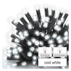 Emos LED dekoracija, veriga, notranja/zunanja, utripajoča, hladna bela, 10 m