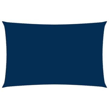 Vidaxl Senčno jadro oksford blago pravokotno 2,5x5 m modro