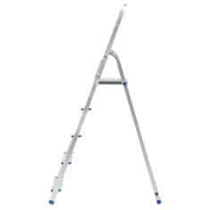 Vidaxl Aluminijasta lestev s 5 stopnicami 150 kg