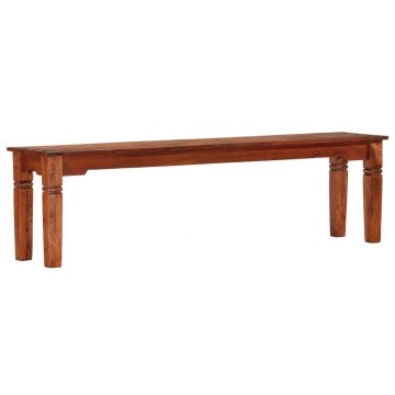 Vidaxl Klop 160 cm iz trdnega akacijevega lesa