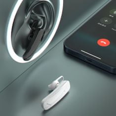 DUDAO U7X Bluetooth Handsfree slušalka, belo