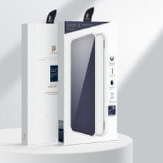 Dux Ducis Skin X knjižni usnjeni ovitek na Samsung Galaxy S21 FE, modro