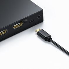 Ugreen HDMI - 3x HDMI Switch 3D 4K, IR, črna