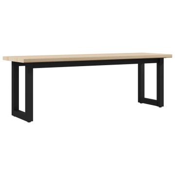 Vidaxl Klop 155x40x45 cm borovina