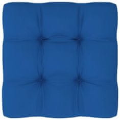 shumee Blazina za kavč iz palet kraljevsko modra 58x58x10 cm