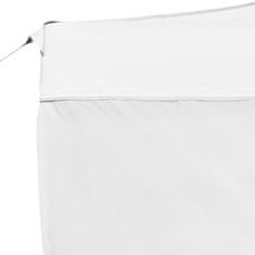 Vidaxl Profesionalni šotor za zabave aluminij 4,5x3 m bel