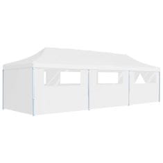 shumee Zložljiv pop-up šotor za zabave z 8 stranicami 3x9 m bel