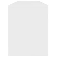 Vidaxl TV omarica bela 120x30x37,5 cm iverna plošča
