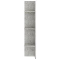 Vidaxl TV omarica betonsko siva 152x22x113 cm iverna plošča