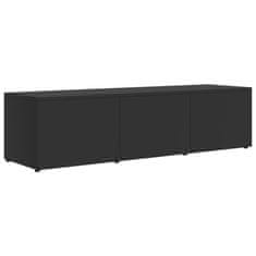Vidaxl TV omarica siva 120x34x30 cm iverna plošča