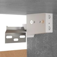 Vidaxl Stenske TV omarice 4 kosi betonsko sive 30,5x30x30 cm