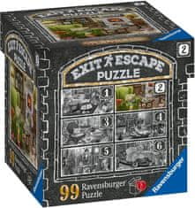 Ravensburger Escape EXIT puzzle Haunted Mansion 2: V dnevni sobi 99 kosov